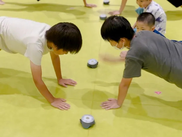 脳神経トレーニングの様子