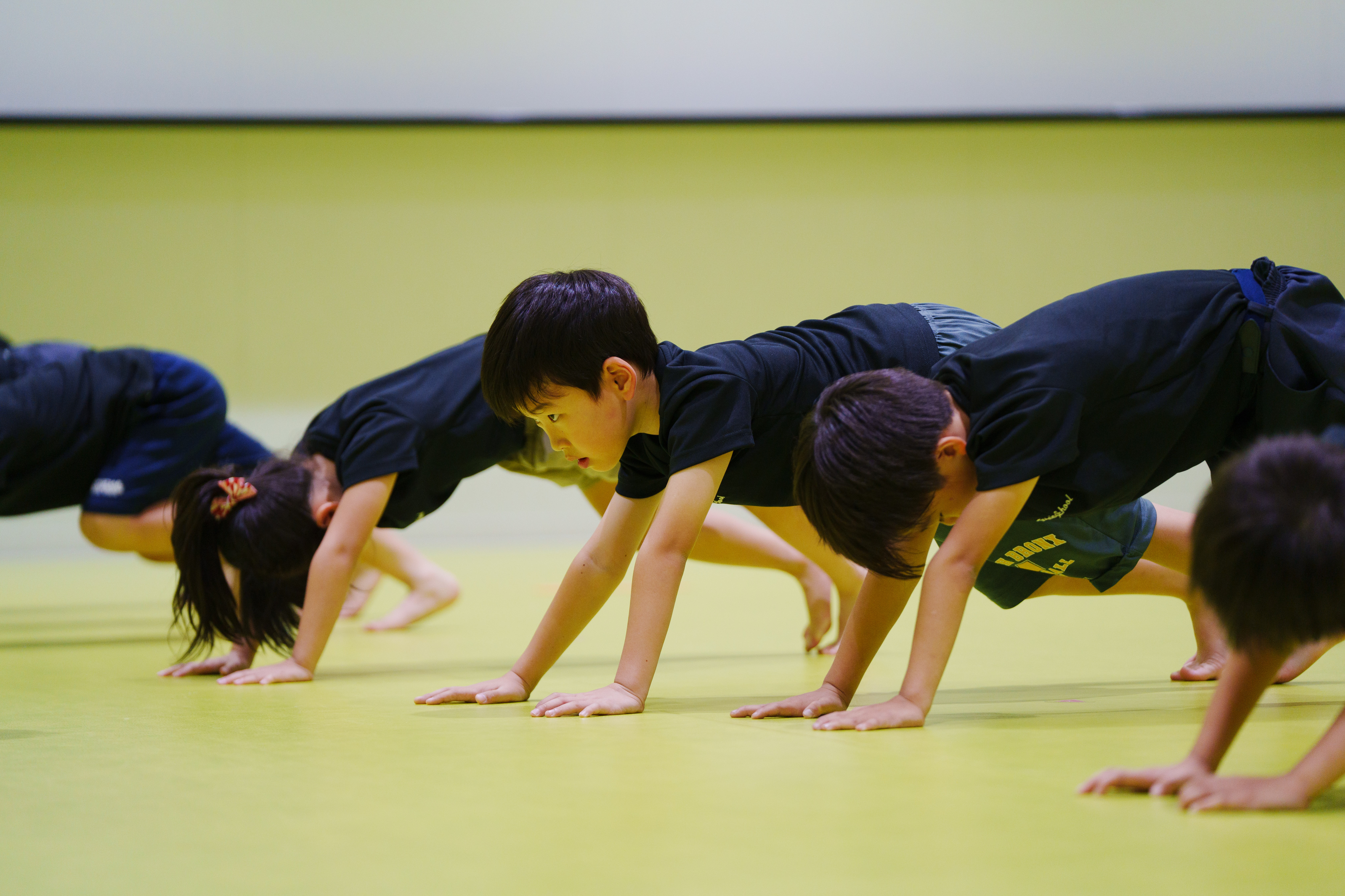 身体操作トレーニングの様子
